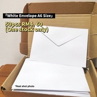 White Envelope A6 Size