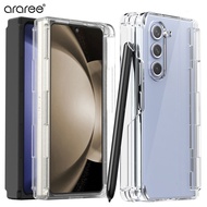 ARAREE Nukin 360P Galaxy Z พับ4 Fold4บานพับคลุมทั้งหมดป้องกัน Samsung เกาหลี