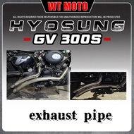Big sale For HYOSUNG GV300s stainless steel oblique exhaust Hyosung gvs300 Gv 300 s 300Gvs gv300s 30