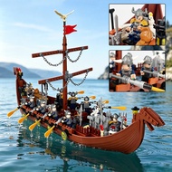 Hot Sale~60316 Dragon Shadow Viking Pirate Ship Building Block Model White Box Small Particle Insert