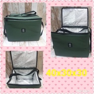 Go Food Go Send Aluminum Bag Premium Jumbo Cooler Bag Lunch Bag/