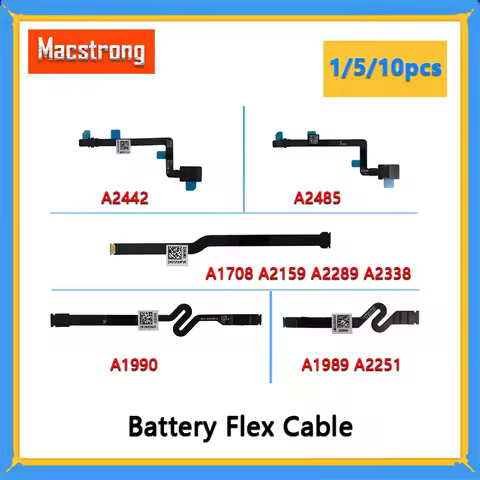 New Original A1708 Battery Flex Cable For MacBook Pro A2159 A2338 A1990 A2141 A2442 A2485 Battery Ca
