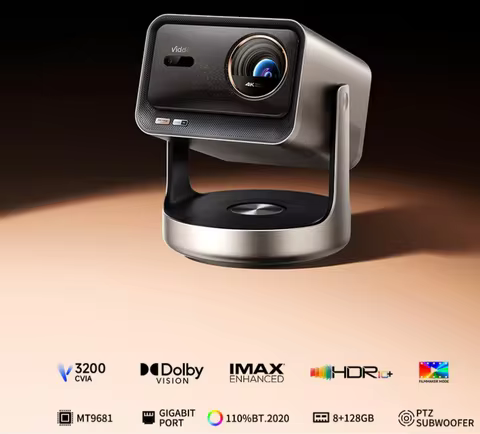 RC Hisense C3 4K Three-color Laser Projector 1850 Lumens Optical Zoom Supports 3D Playback Smart Pro
