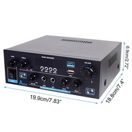 AK55 Audio High Power Digital Household Power Amplifier hifi Power Bluetooth 2.0 Bookshelf Amplifier