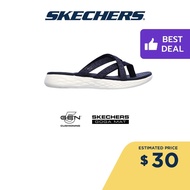 Skechers Women On-The-GO 600 Dainty Walking Sandals - 140004-NVY 5-Gen Technology Lightweight Machine Washable