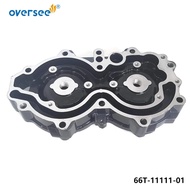 66T-11111-01-1S Cylinder Cover Head for Yamaha Parsun T 40HP 2-stroke Outboard Engine T40-05000003