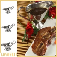 [Lovoski1] Gravy Boat Steak Sauce Pourer Cup Dressing Boat Pepper Sauce Utensils 3oz/5oz/8oz