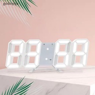 godziyiju Table 3D LED Alarm Clock Date/Temperature For Home Kitchen Offices Clock Decoration Garden