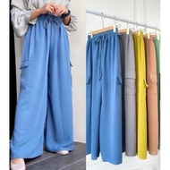 Women's CARGO PANTS / WOMEN'S CARGO PANTS / JUMBO KRINGKLE CARGO PANTS