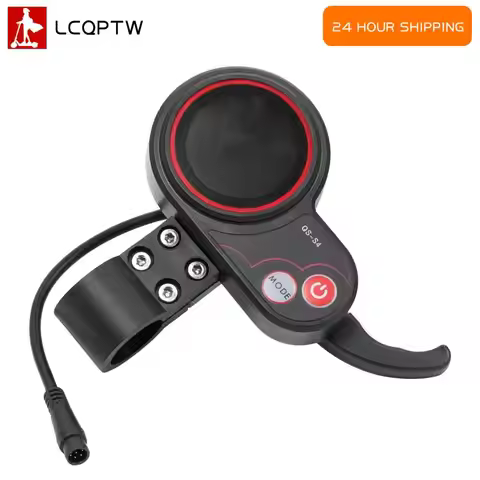 6PIN Controller Display QS-S4 Kit Electric Scooter Thumb Throttle QS-S4 LCD Display for Zero 8 9 10 