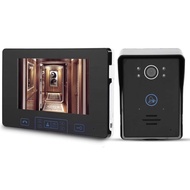 Garsent Video Doorbell, 7 inch Monitor Wireless Video Doorbell Intercom Waterproof Night Vision Touch Button Smart