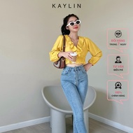 KAYLIN ruffled crop top N1744