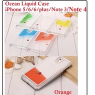 Ocean Liquid Case Casing Cover for iPhone 6 / 6S / iPhone 6 / 6S Plus /5/5S