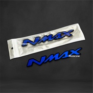 2PCS EMBLEM NMAX 3D LOGO NMAX TIMBUL EMBLEM VARIASI LOGO MOTOR NMAX ORIGINAL EMBLEM TIMBUL EMBLEM NM