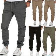 JUGGER SIX POCKET CARGO H.M seluar kargo jogger 6 poket kargo pant multi pocket seluar