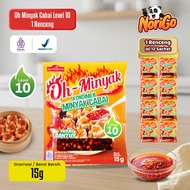 [HALAL] OH CHILI OIL - Kondimen Spicy CHILI OIL 15g (12 Sachets) | Relaxed Spicy Chili Oil | Suitabl