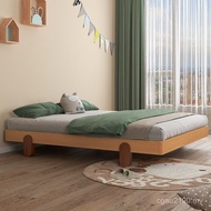 All Solid Nordic Princess Bedside Simple Bed Beech Children Double Bed Frame Wooden Bed Style Solid 