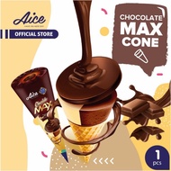 Aice Ice Cream Chocolate Max Cone Es Krim