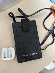 Marc Jacobs 黑色手機包 17x11x2.5cm