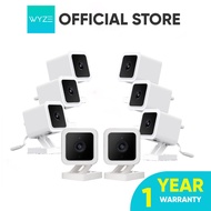 WYZE 8 Packs Cam V3 Cctv Camera 1080p Hd Indoor Outdoor Video Wireless 2 Way Audio Color Night Vision Alexa