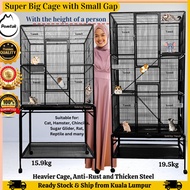 Premium Quality Super Big Cage Sangkar Besar Reptile Sugar Glider Rat Hedgehog Hamster Guinea Pig Po