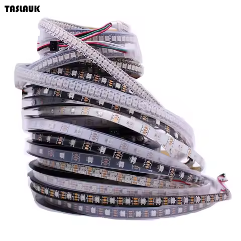 1m/5m Economy WS2812B Smart led pixel strip,Black/White PCB,30/60/144 leds/m WS2813 30/60/144 pixels