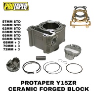 Y15ZR 57-72MM PROTAPER CERAMIC RACING BLOCK FORGED TULANG PISTON
