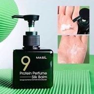 ขนาดใหญ่สุด!!  Masil 9 Protein perfume silk balm 180ml. บำรุงผมยาว-หอมบํารุงผมเกาหลี