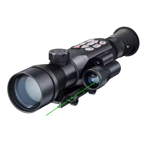 Night Vision Scope for Rifle Infrared Digital Day/Night Scope WiFi Reticle 50mm Lens Hunting Scope w