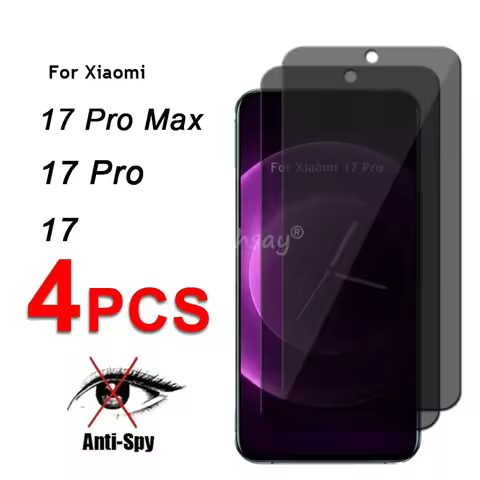 Privacy Screen Glass For Xiaomi 17 Pro Max Glass Anti-Spy Protect Screen Xiaomi 17 Pro Max Tempered 