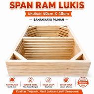 40x40cm Wood Painting SpanRam pilihan – Sturdy & Sturdy