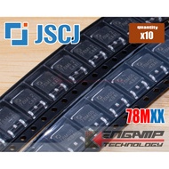 (10 Pieces) [IC] 78M05 78M12 78M15 CJ IC Regulators 0.5A TO-252-2L