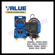 Value Digital Manifold Meter Gauge Set R22 / R134 / R1234YF / R290 / R404 / R407 / R410 / R32 / R507
