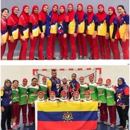 SELUAR SUKAN WANITA/ SELUAR TEAM NETBALL / SELUAR LABUH / SELUAR SUKAN CEPAT KERING / NETBALL SPORT 