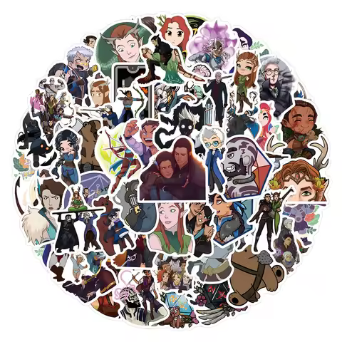10/30/55/110pcs Cool Anime The Legend of Vox Machina Stickers DIY Skateboard Laptop Phone Car Cartoo
