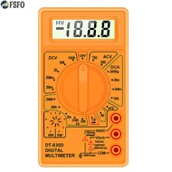 【FSFO】DT-830D Small Digital Multimeter Tester Handheld Pocket Multimeter 1999 Counts