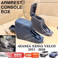 Console Consule Armrest All New Avanza Xenia Veloz 2012 2014 2015 2016 2017 2018 Konsol Box Mocca Ab