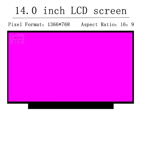 1366x768 TN Panel 14.0'' LCD Screen Display for Lenovo IdeaPad 1 14IGL7 82V6 MB140AN01-5 N140BGA-EA4