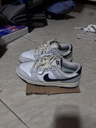 Nike Dunk Low 白色海軍藍