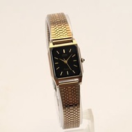SEIKO EXCELINE 女性用腕時計 QUARTZ 19.5mm Tank Shape NSAG Case Ref.1221-5020 手錶 古董錶