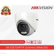 Hikvision DS-2CE72HFT-F 5MP Full Time Color Camera +bnc+dc