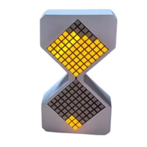 Cyber Style LED Electronic Hourglass 1-30 Min Timer with Gravity Sensing DIY Digital Sand Clock Deco