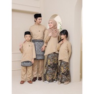 [SET FAMILY] KURUNG AULIA | KURUNG AULIA BUDAK | BAJU MELAYU | BAJU MELAYU BUDAK [NUDE]