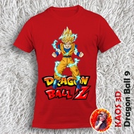 Unisex 3D T-shirt with Dragon Ball 9 image for children and adults