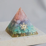 【客製化】奧根水晶能量金字塔Orgonite