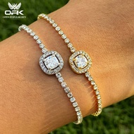 OPK Women Bracelet Gelang Tangan Perempuan Simple Gold Bracelet Accessories Jewelry GS1525