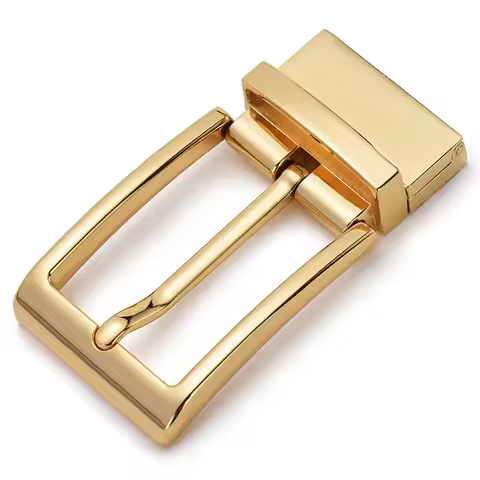 Men's Leather Belt Buckle with Rotating Pin Buckle, Belt Buckle, Pants Belt Buckle, Pin Buckle, Rota
