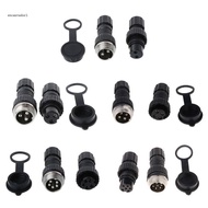 EC GX16 Waterproof Aviation Connector Plug Socket Sensor Encoder 2 3 4 5 6 Pin New