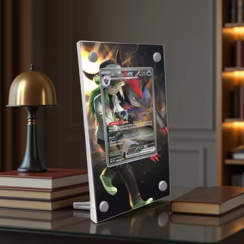 Pokemon Sv9 Sar N Zoroark Card Extended Painting Acrylic Display Rack Anime Game Collection Card Ext