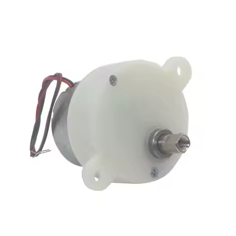 JS-30 gear motor 6v micro gear motor eccentric low speed 5RPM 10RPM 40RPM 100RPM plastic gear mute g